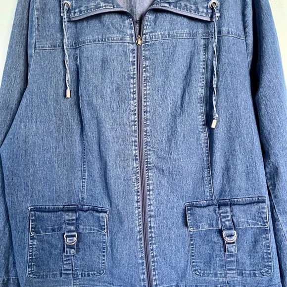 Vintage Denim Jacket (L/XL) - Picture 3 of 8